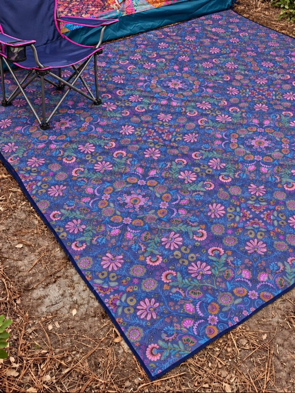 Natural Life Wanderlust Camping Mat Boho Floral NWOT